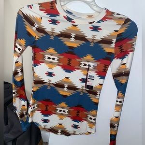 Western Aztec Long Sleeve